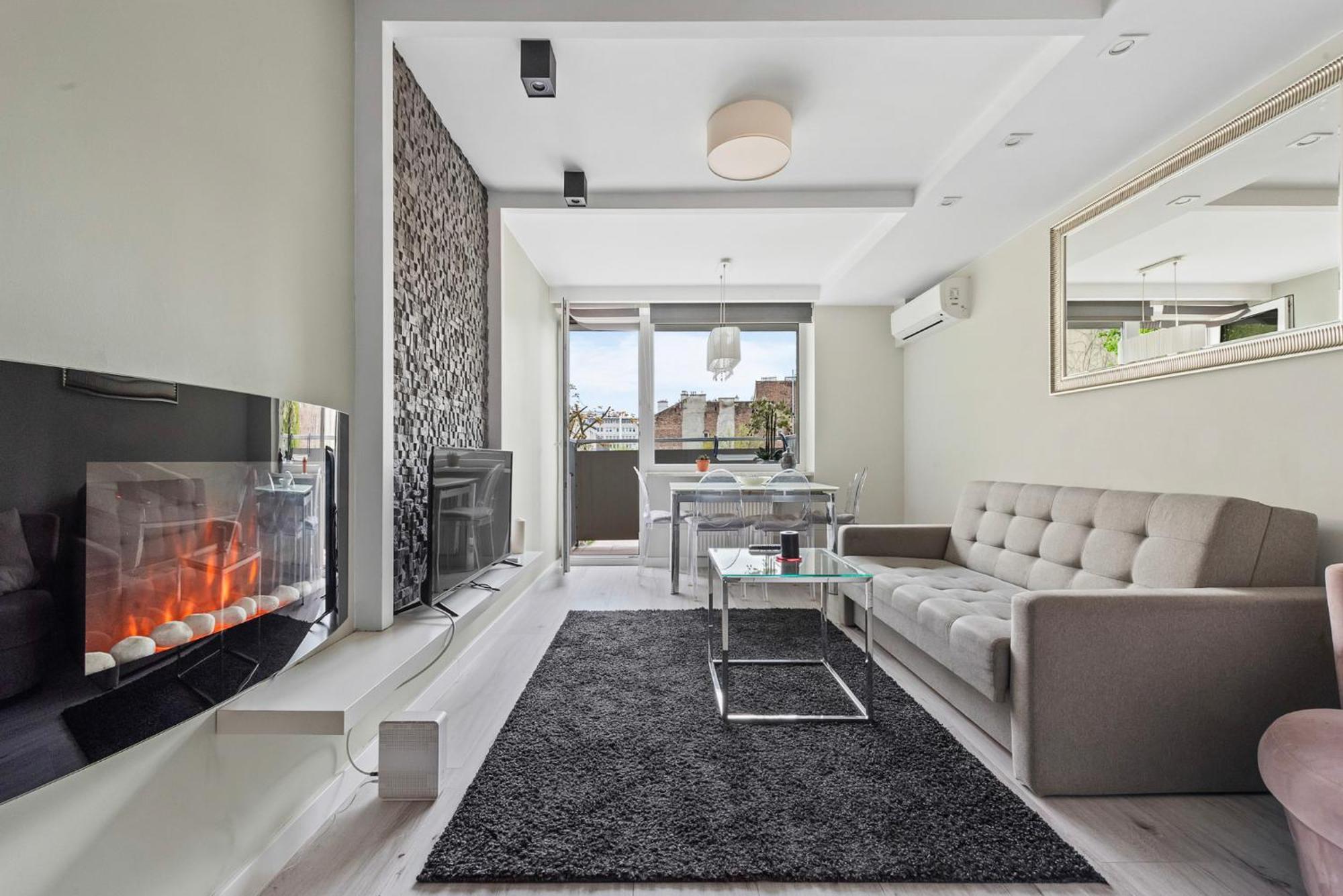Rentplanet - Apartament Mokotowska Warsaw Luaran gambar