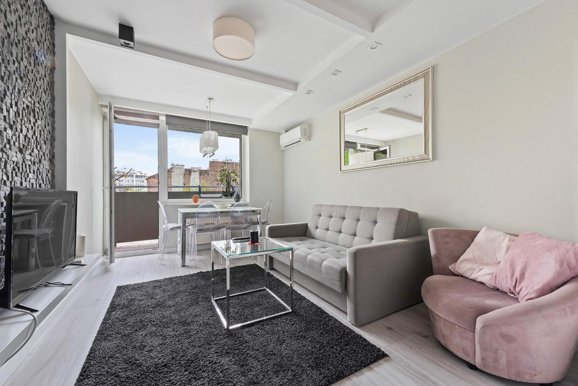 Rentplanet - Apartament Mokotowska Warsaw Luaran gambar
